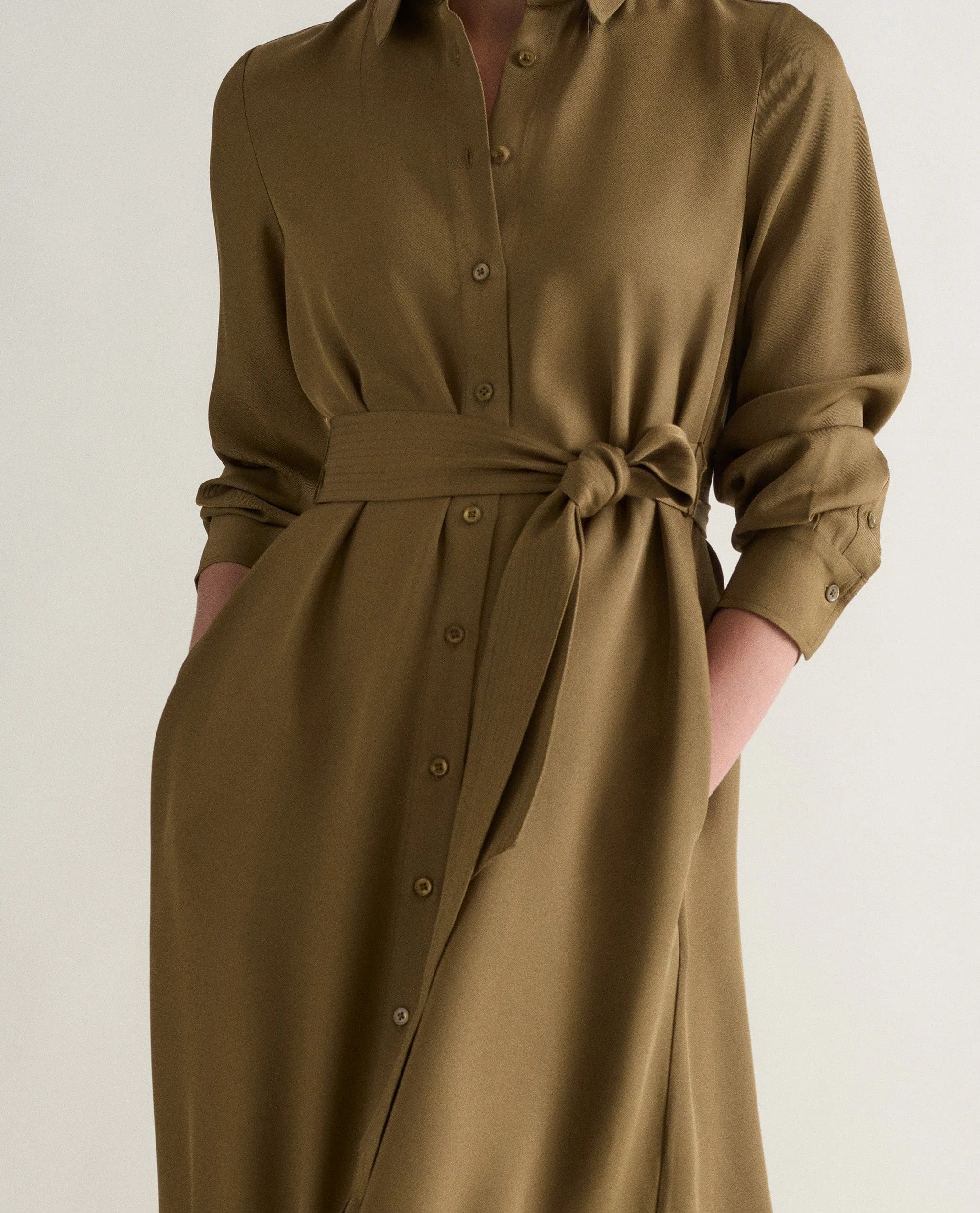 Women's NAIA™ Shirt Dress sold by Rise & Fall product image thumbnail 4