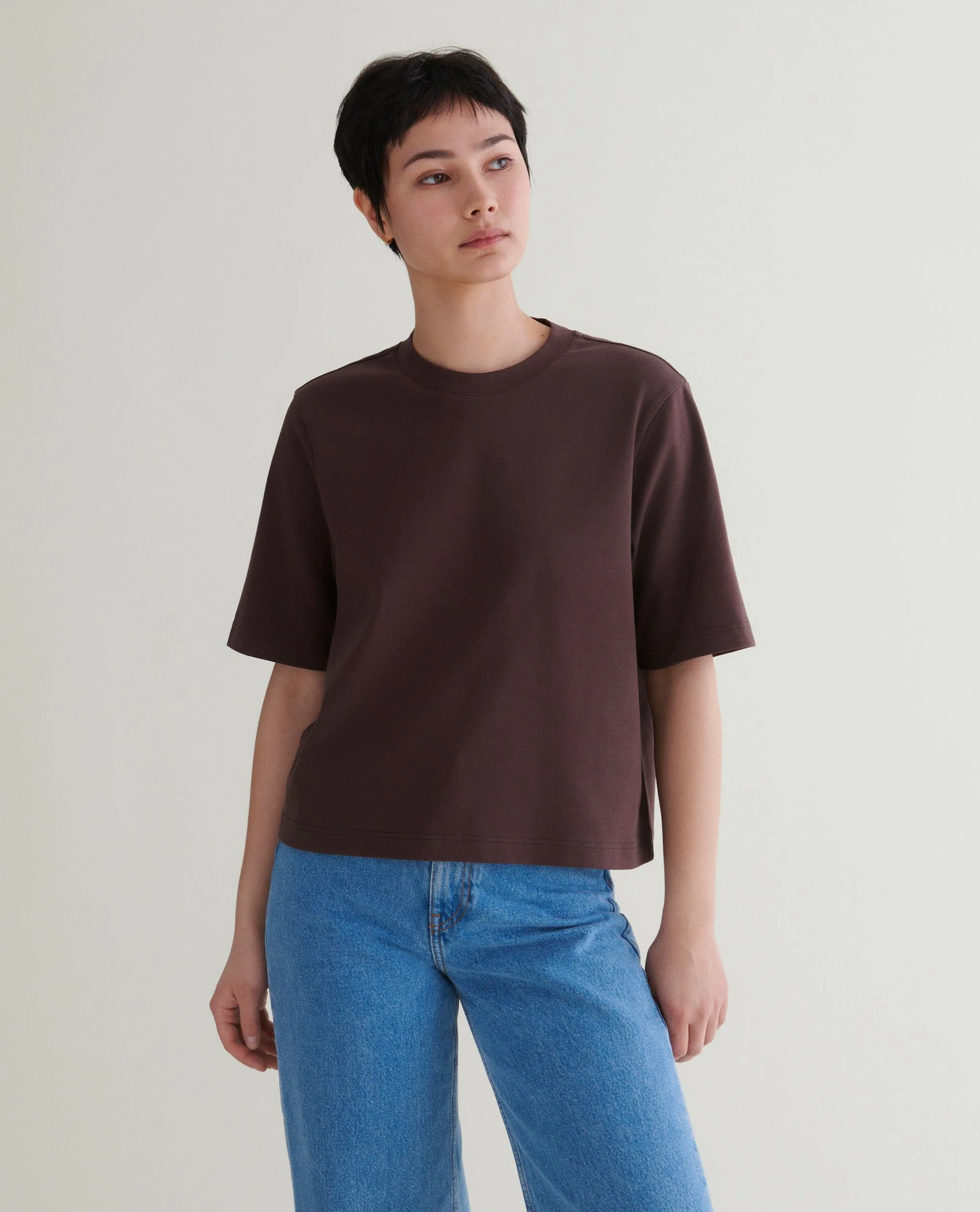Women's Boxy Cotton T-shirt sold by Rise & Fall product image thumbnail 2