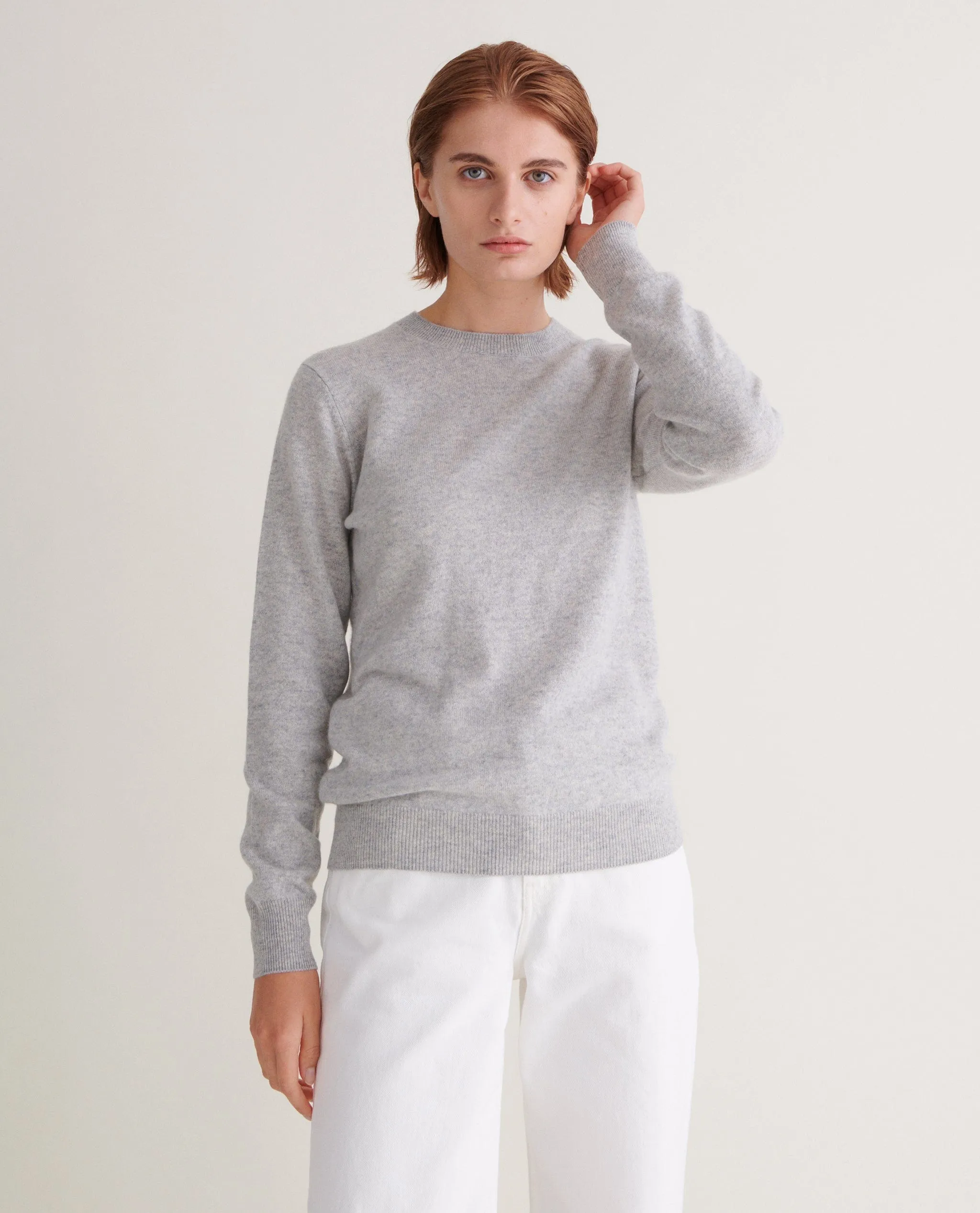 Women's Finest Cashmere Classic Crew Neck Jumper sold by Rise & Fall product image thumbnail 5