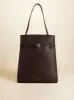 Tote du Jour Deep Brown sold by Manu Atelier