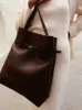 Tote du Jour Deep Brown sold by Manu Atelier