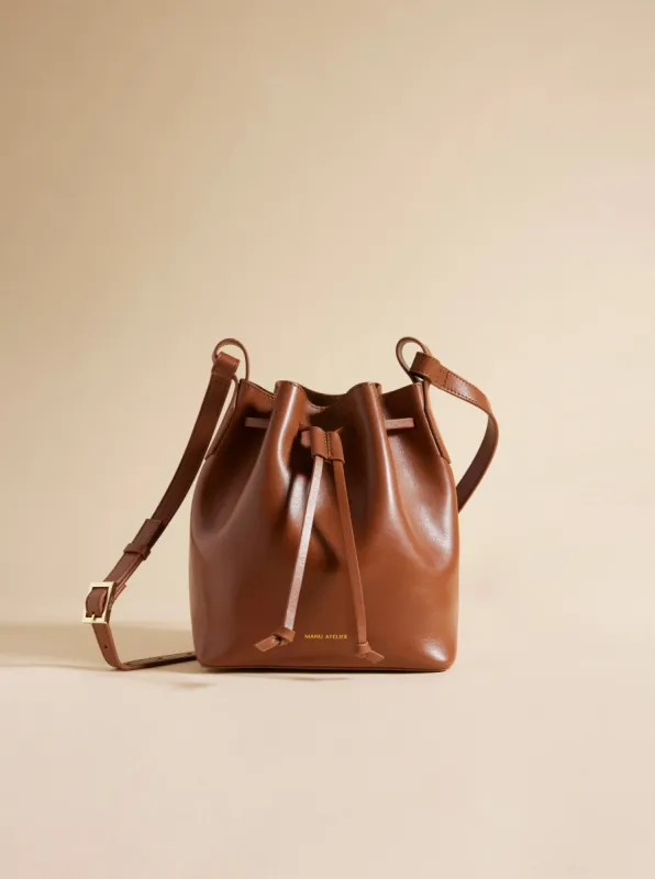 Mona Bucket Camel sold by Manu Atelier