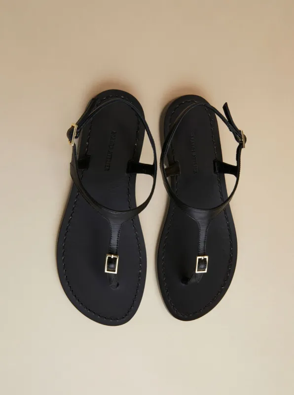 Sandals du Jour Black Soft sold by Manu Atelier