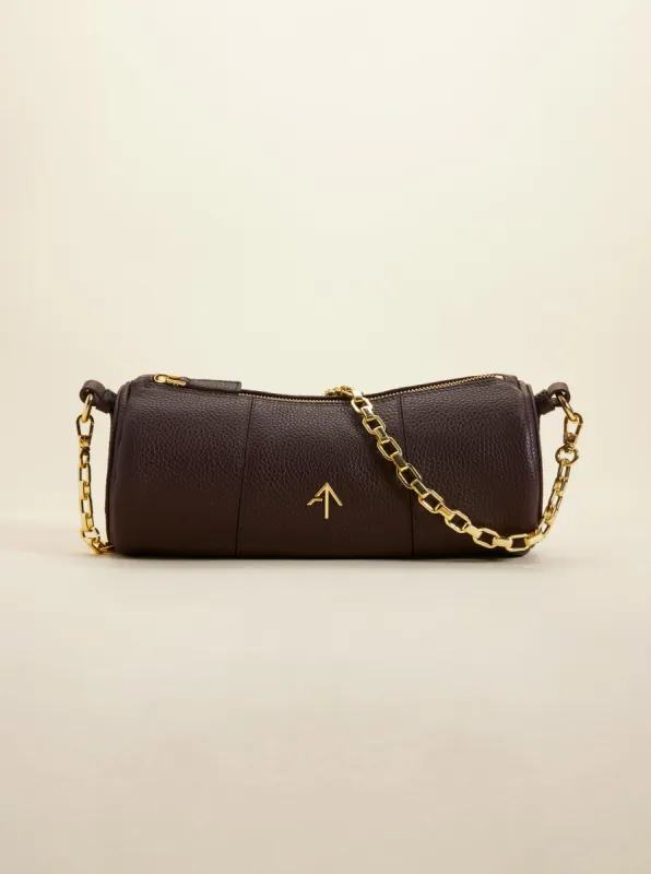 Cylinder Deep Brown Grained sold by Manu Atelier