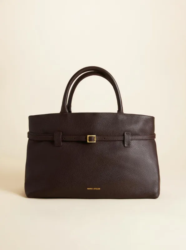 Le Cambon 35 Deep Brown Grained sold by Manu Atelier