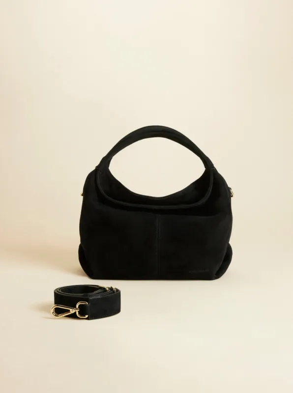 Mini Gala Black Suede sold by Manu Atelier