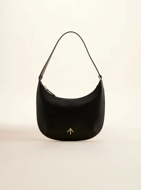 Manu Mini Hobo Black Soft sold by Manu Atelier