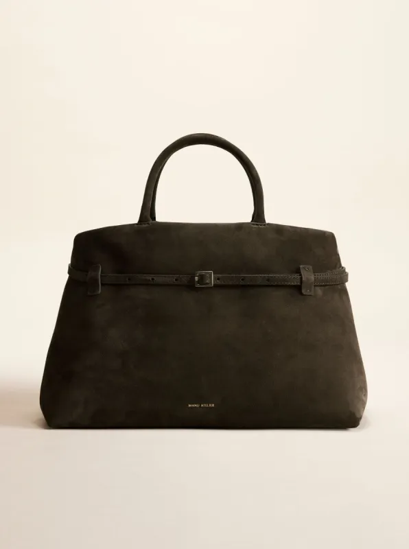 Le Cambon 40 Tobacco Green Suede sold by Manu Atelier