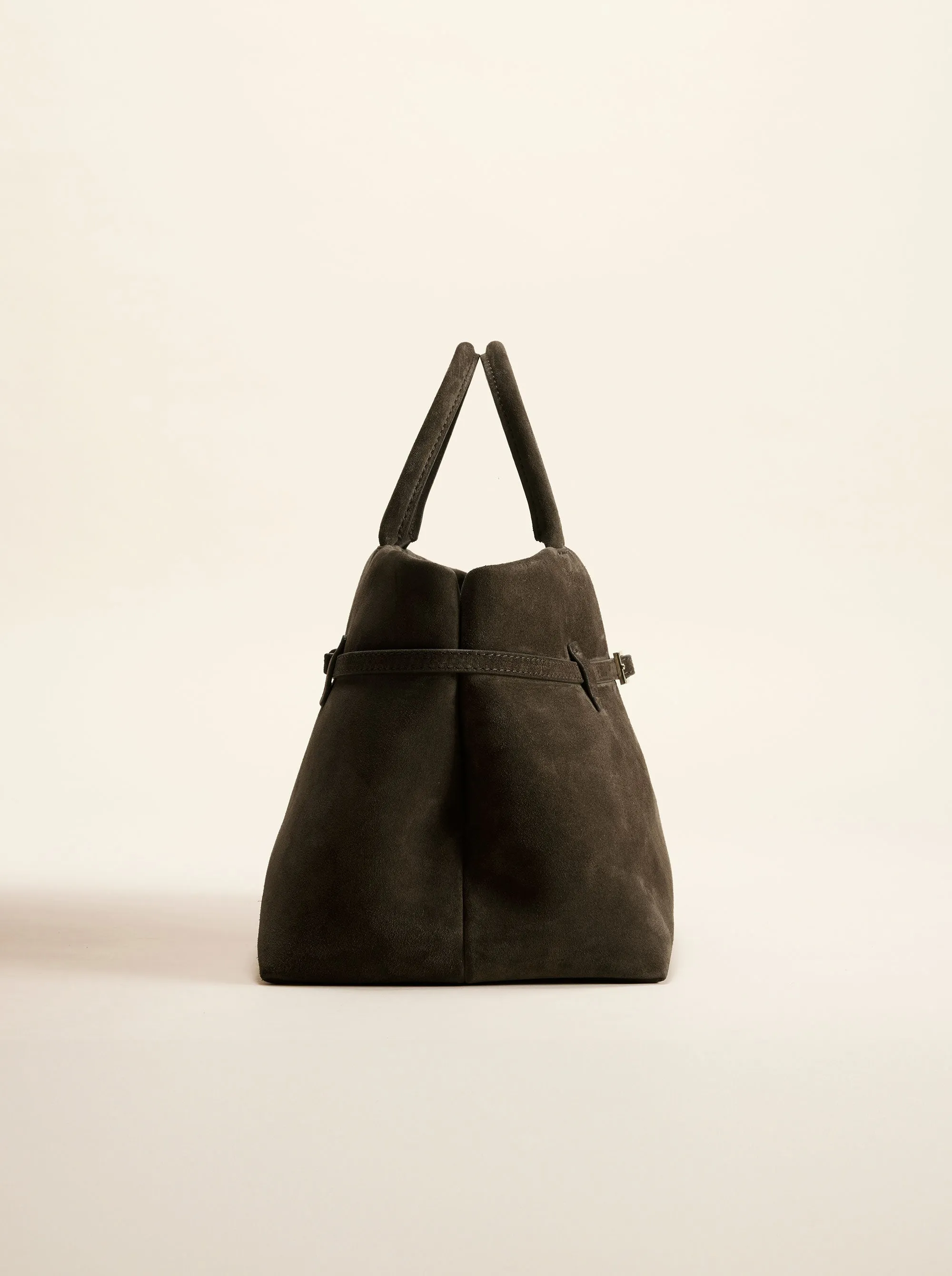 Le Cambon 35 Tobacco Green Suede sold by Manu Atelier product image thumbnail 4