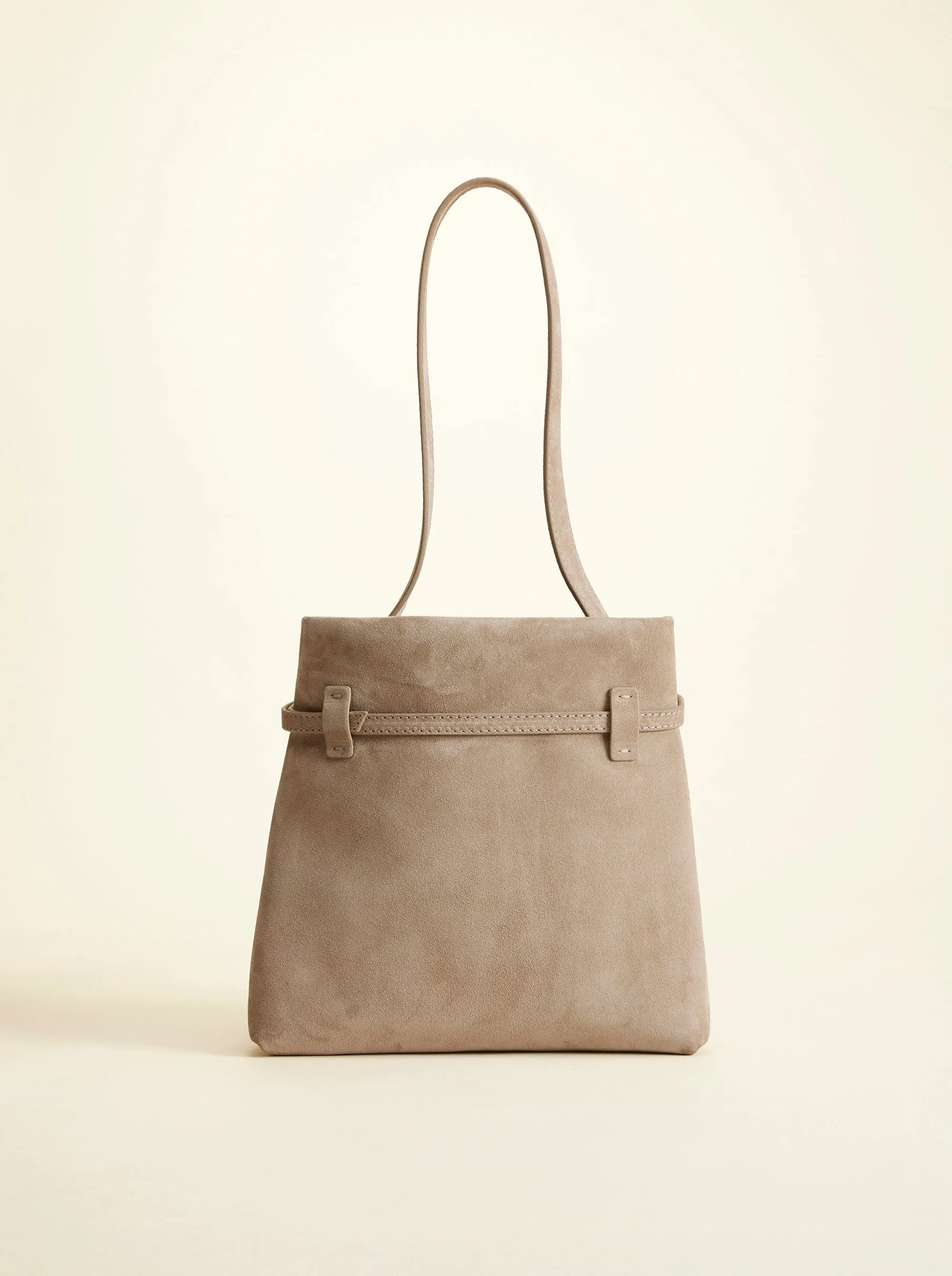 Mini Tote du Jour Linen Suede sold by Manu Atelier product image thumbnail 2