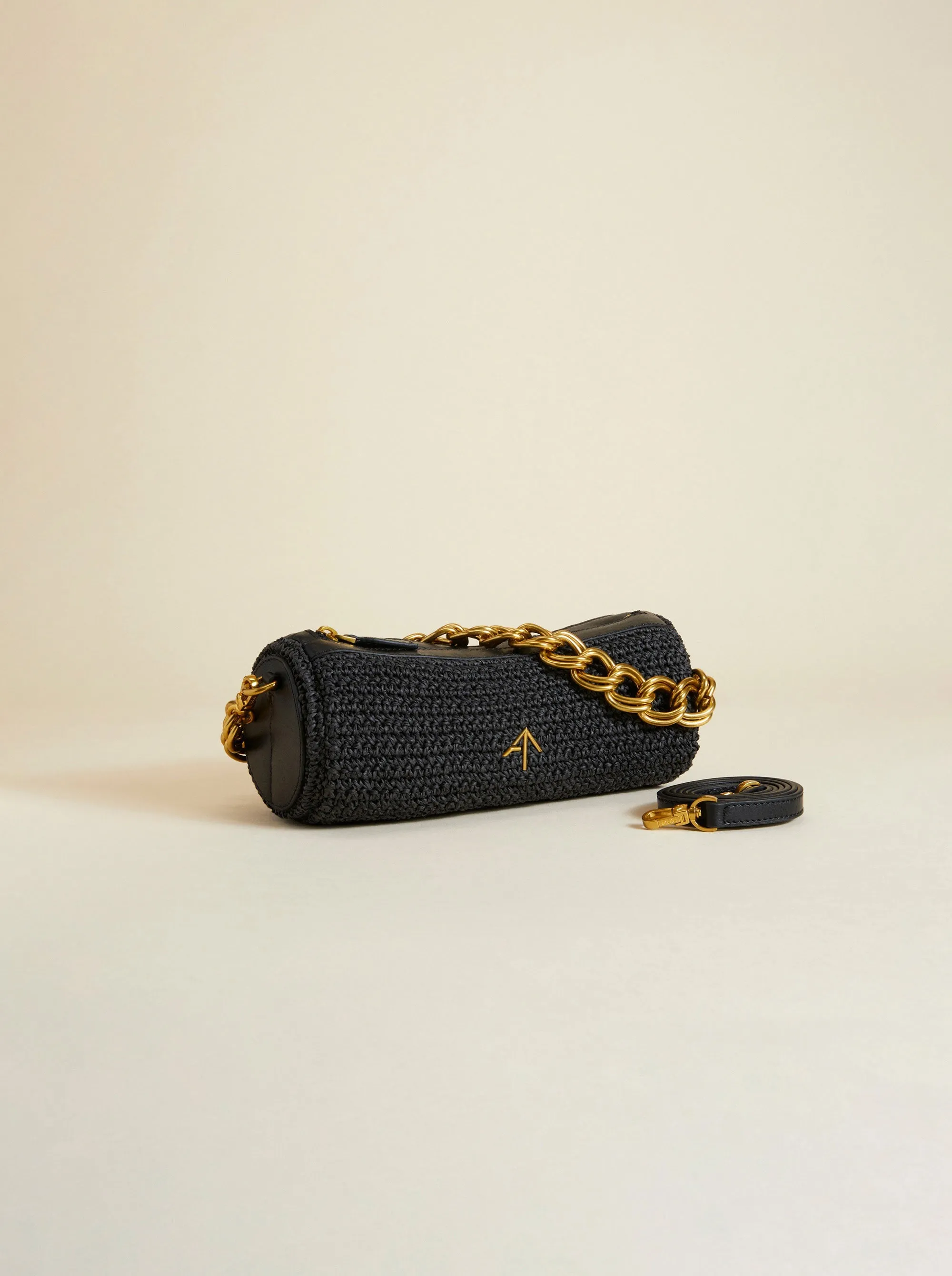 XX Mini Cylinder Black Crochet sold by Manu Atelier product image thumbnail 2