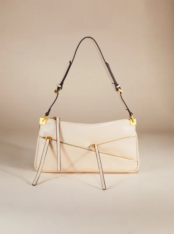 Three Zipped Ivory Soft sold by Manu Atelier