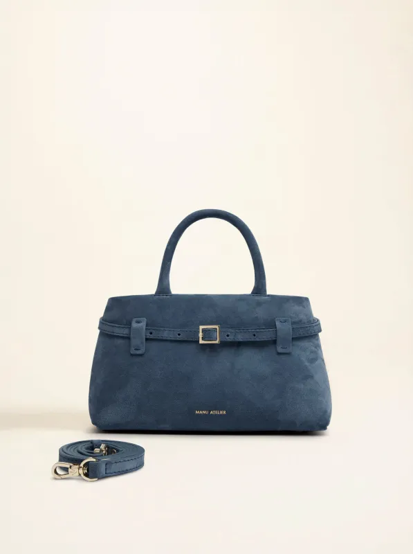 Le Cambon 25 Indeco Blue Suede sold by Manu Atelier