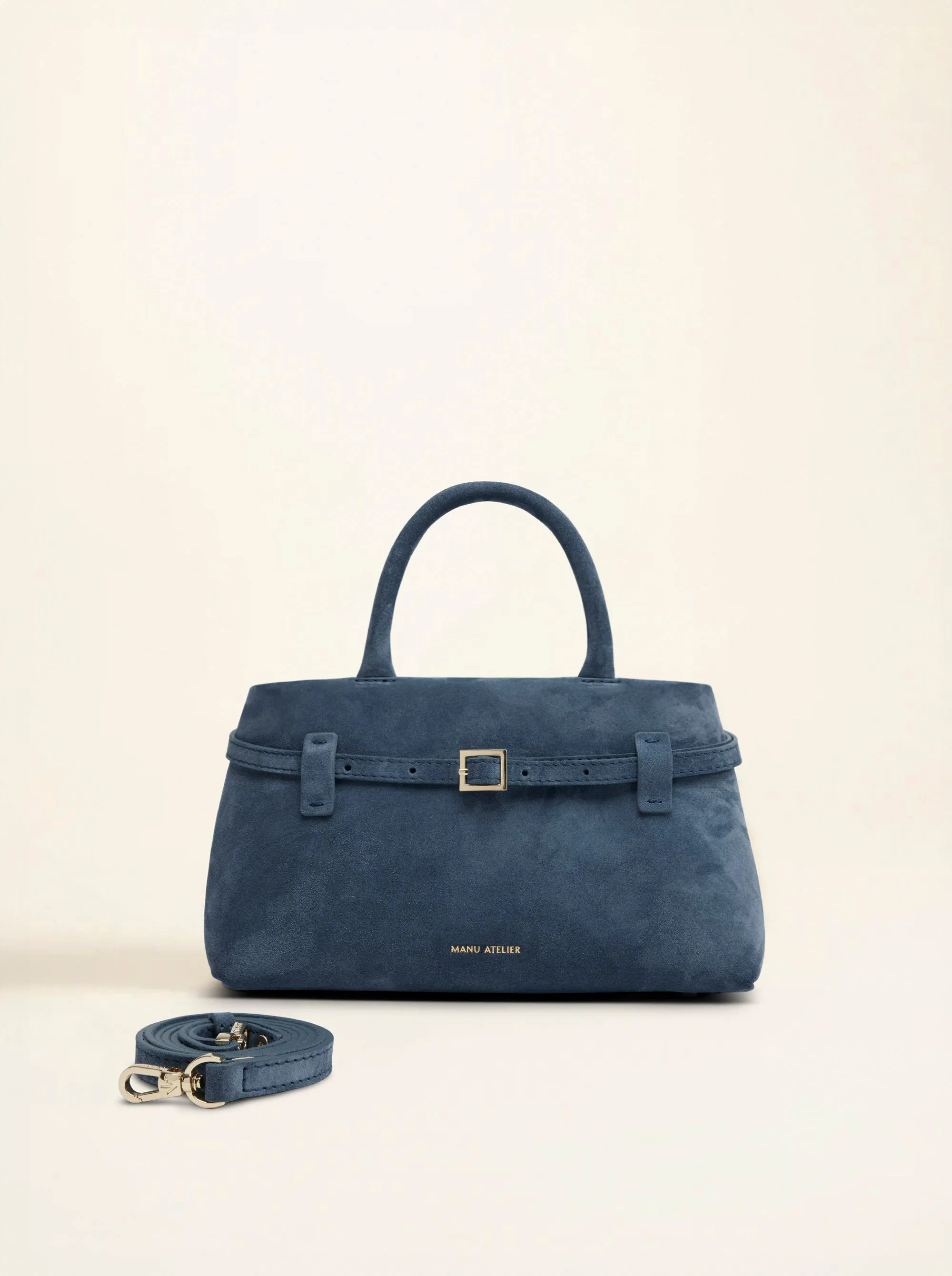 Le Cambon 25 Indeco Blue Suede sold by Manu Atelier