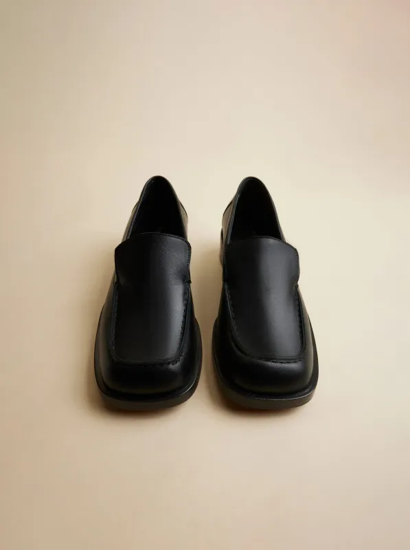 Merve Loafers Black Soft sold by Manu Atelier