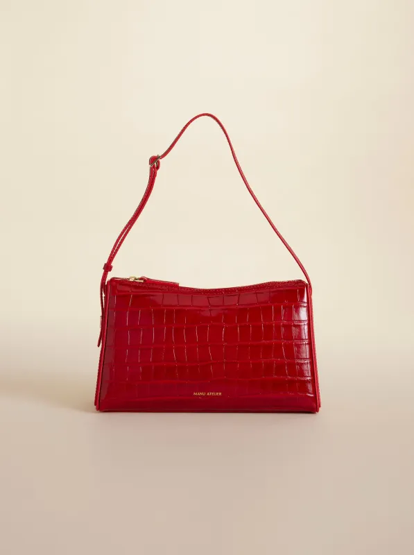 Prism Red Croc sold by Manu Atelier