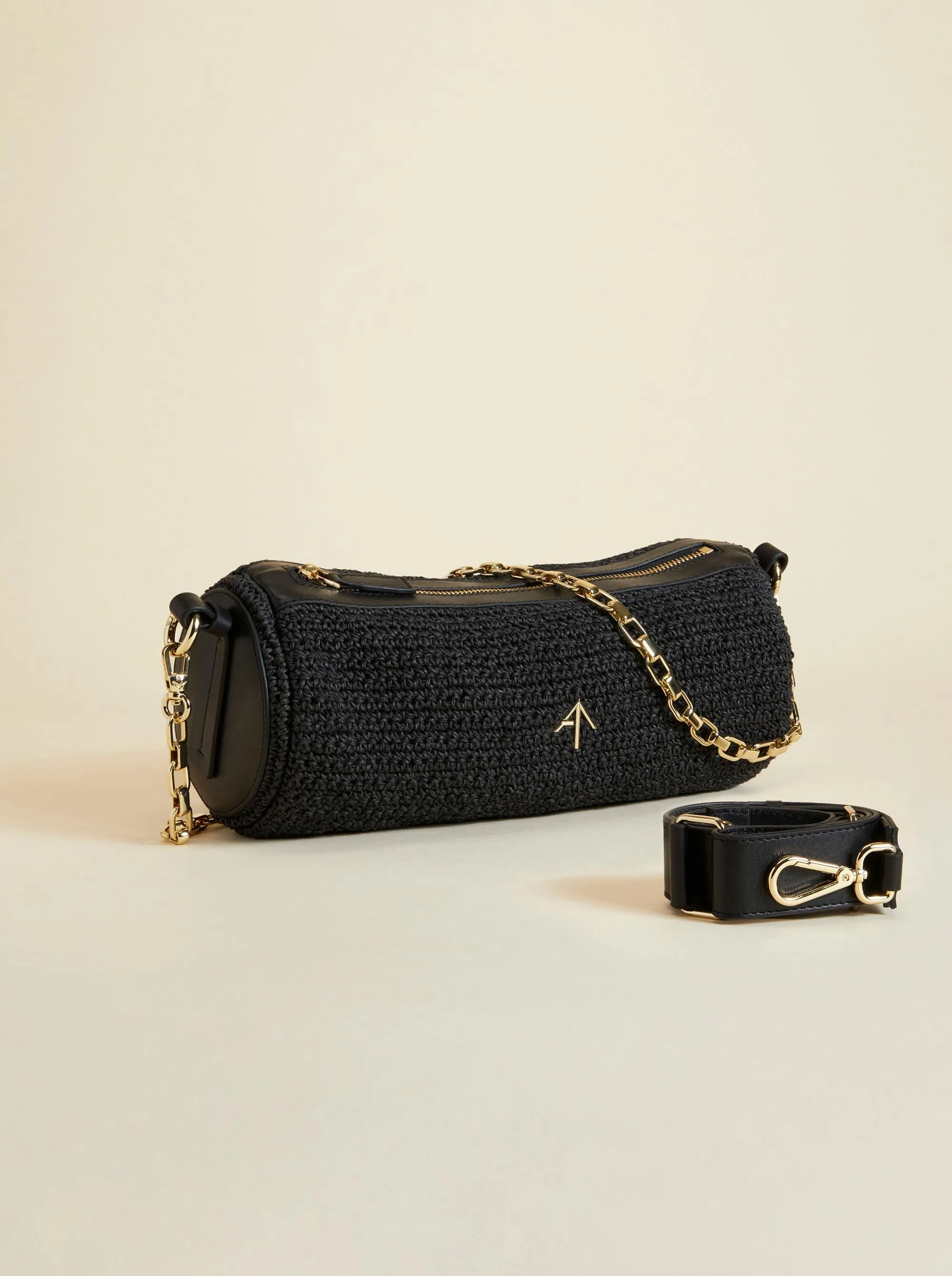 Cylinder Black Crochet sold by Manu Atelier product image thumbnail 2