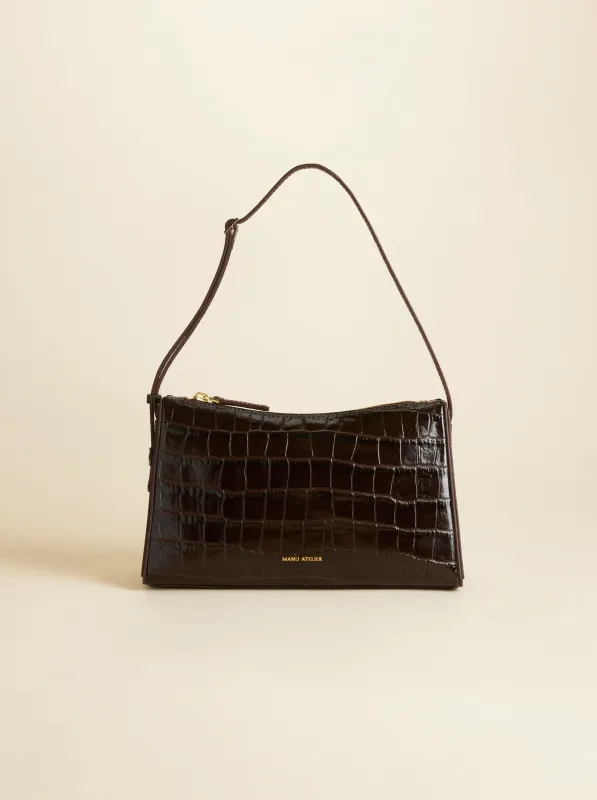 Prism Brown Croc sold by Manu Atelier