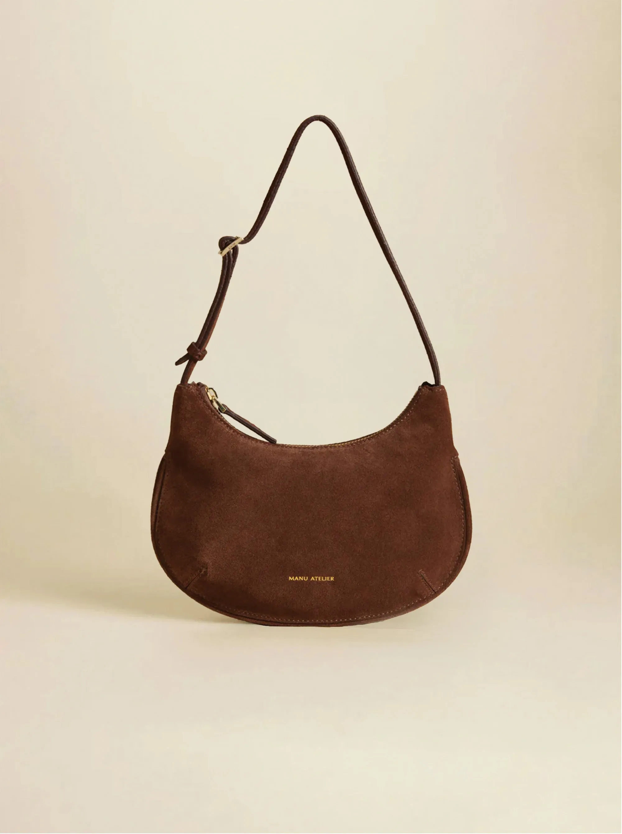 Ilda Chocolate Suede sold by Manu Atelier