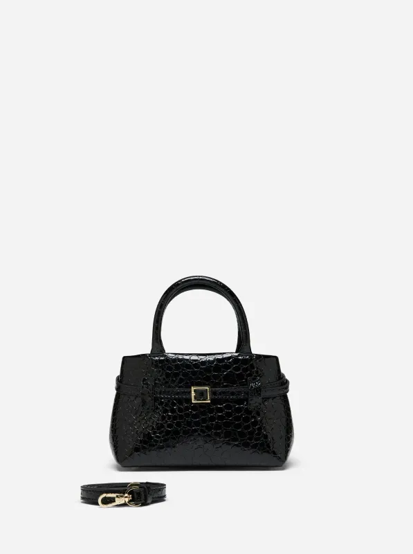 Le Cambon 20 Black Croc sold by Manu Atelier