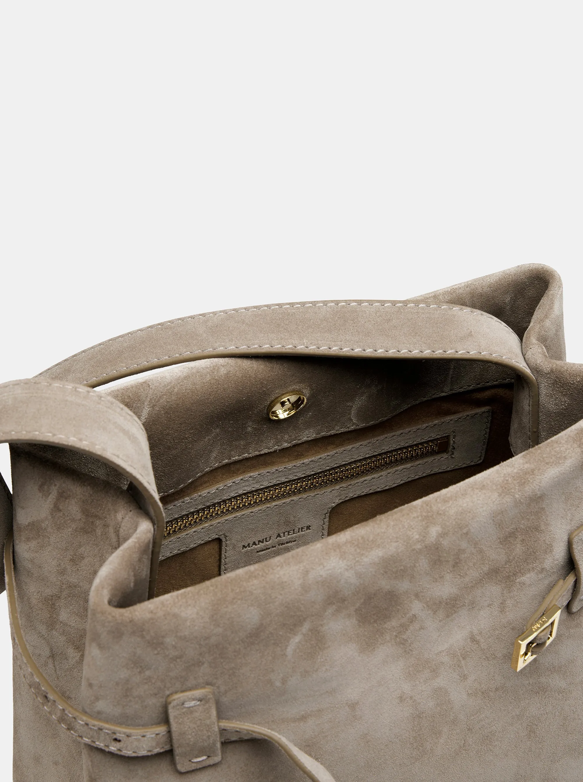 Mini Tote du Jour Sughero Suede sold by Manu Atelier product image thumbnail 2