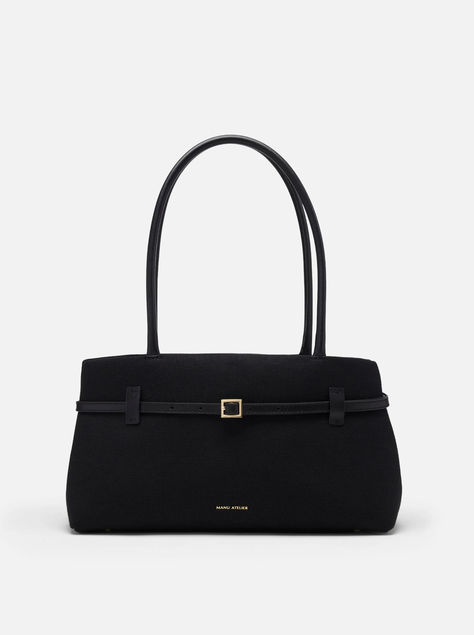 Le Cambon East West Black Canvas sold by Manu Atelier