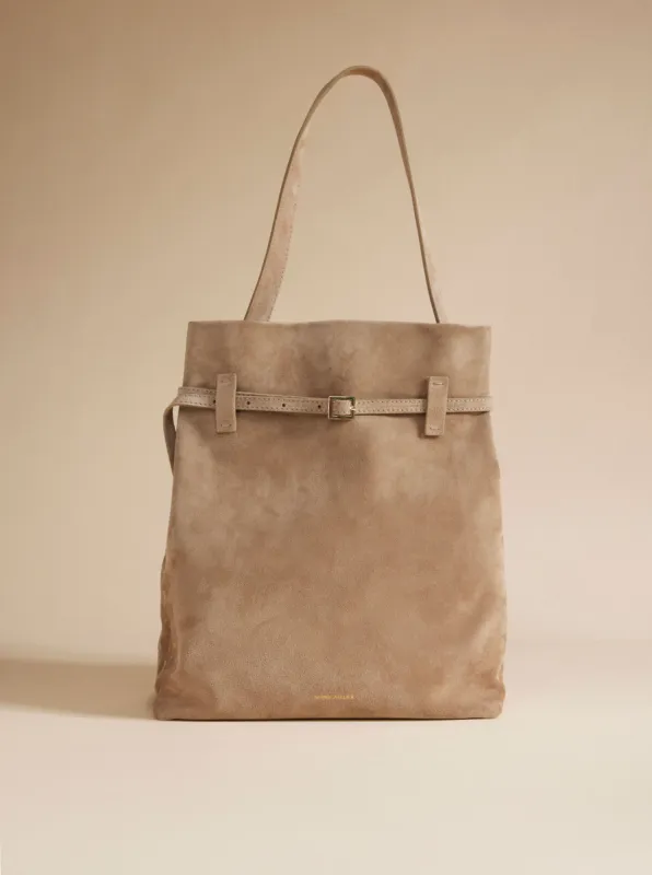 Tote du Jour Linen Suede sold by Manu Atelier