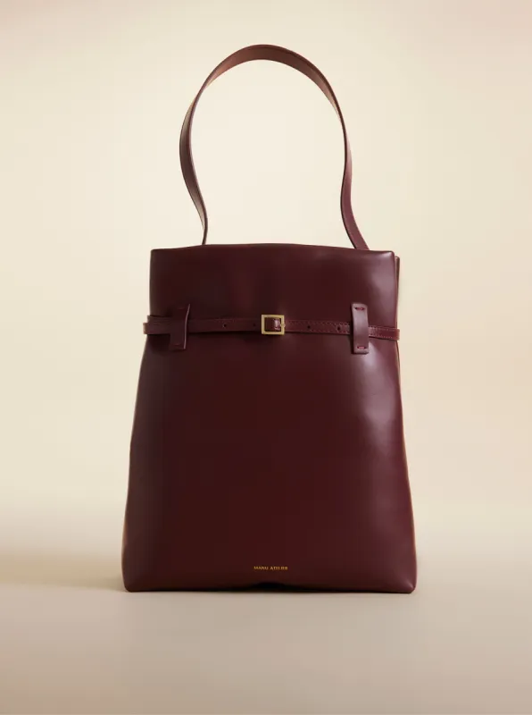 Tote du Jour Merlot Soft sold by Manu Atelier