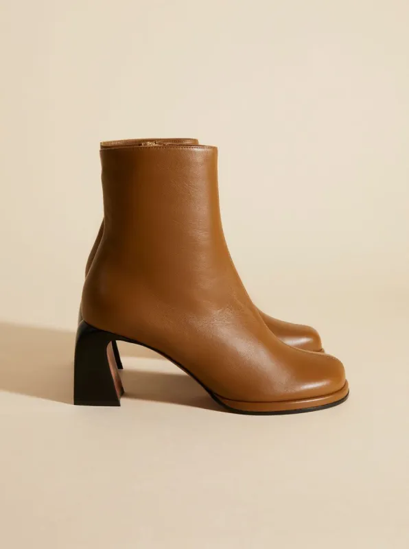 Chae Ankle Boots Mocha Soft sold by Manu Atelier