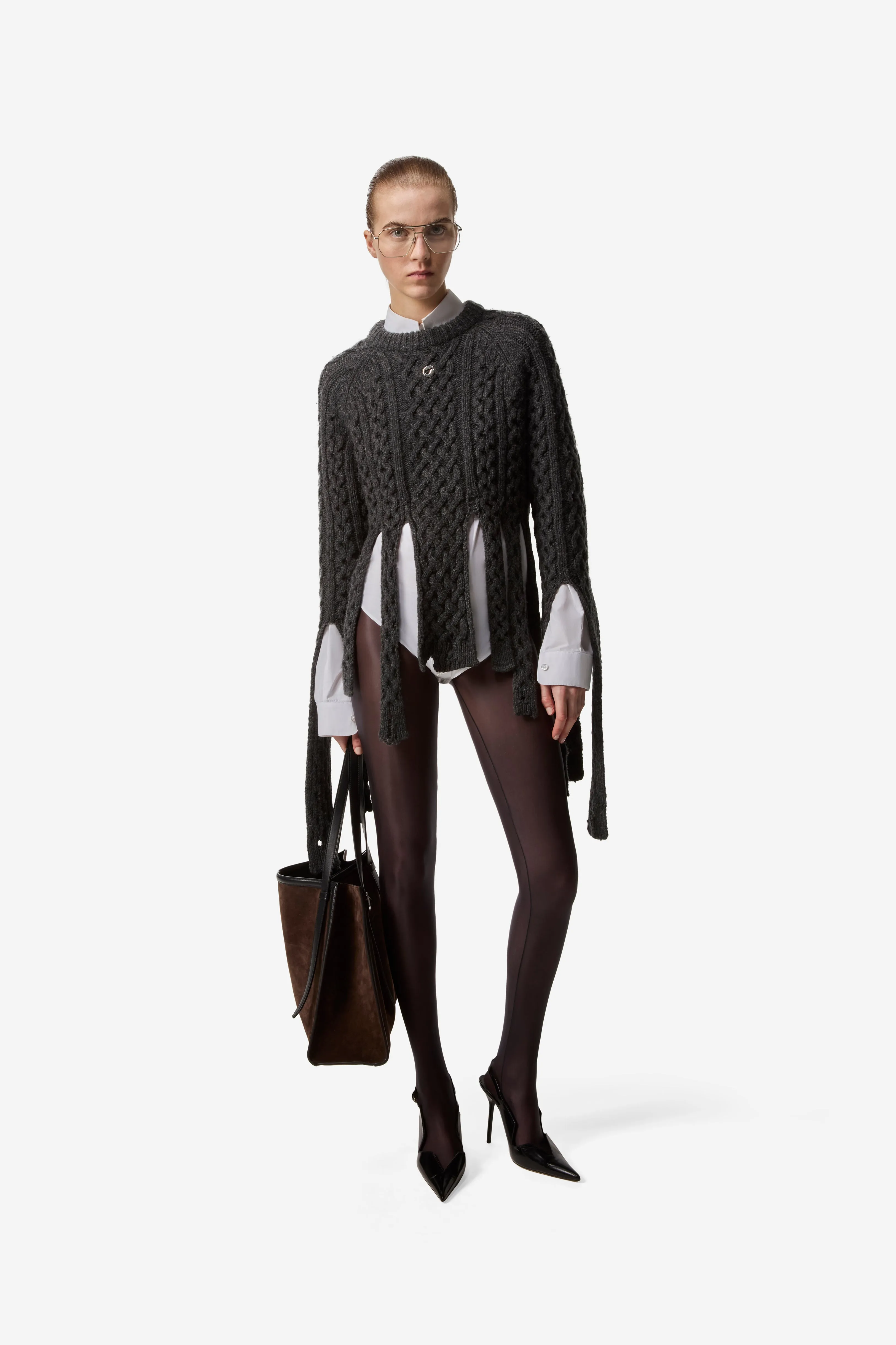 Shredded Knit Sweater sold by Coperni Paris product image thumbnail 2
