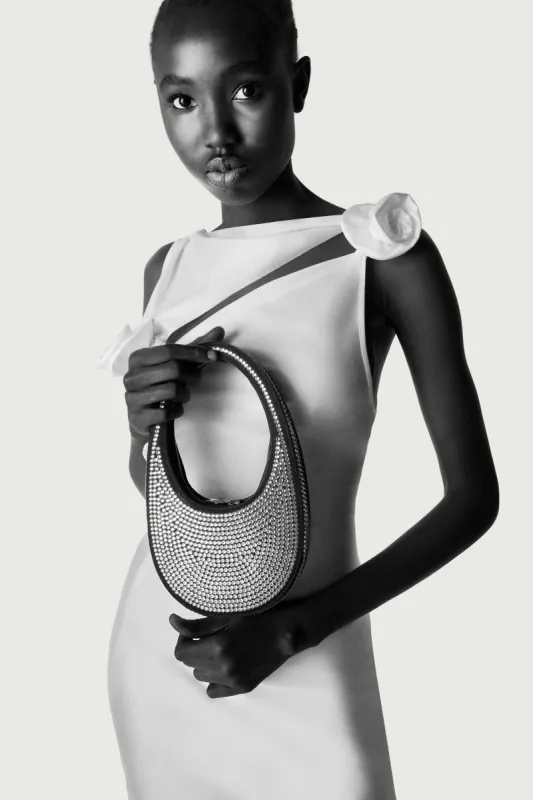 Crystal-Embellished Mini Swipe Bag sold by Coperni Paris