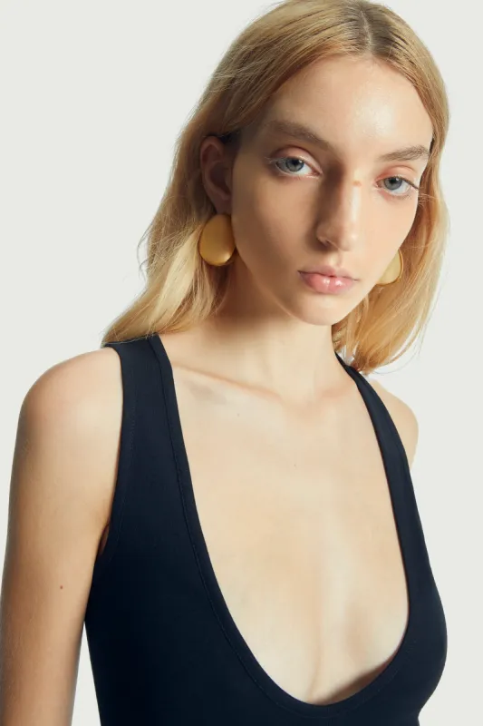 XL Logo Creole Earrings sold by Coperni Paris