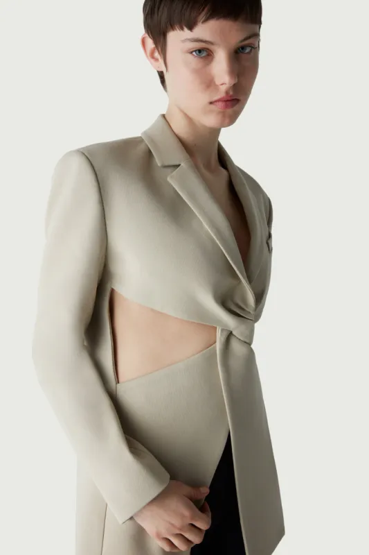 Twisted Cut-Out Tailored Jacket sold by Coperni Paris