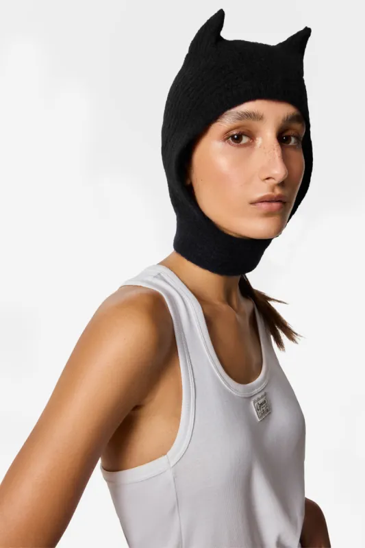 Knitted Horn Beanie sold by Coperni Paris