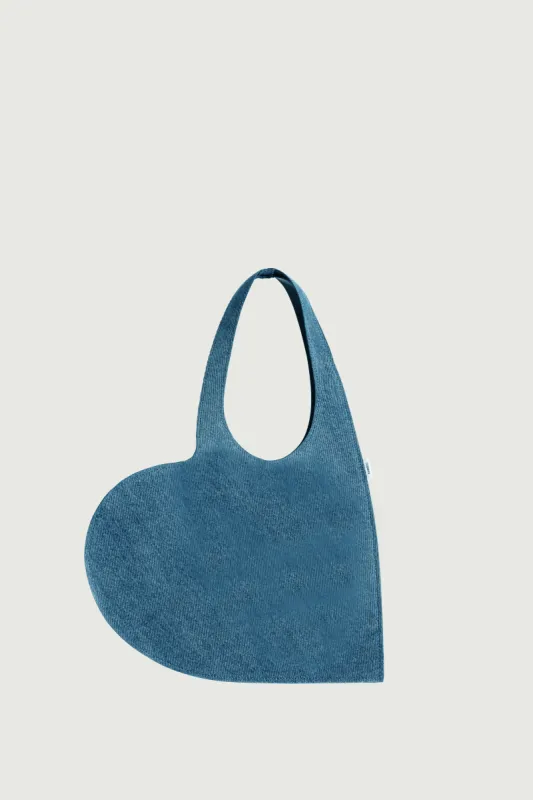 Denim Mini Heart Tote Bag sold by Coperni Paris