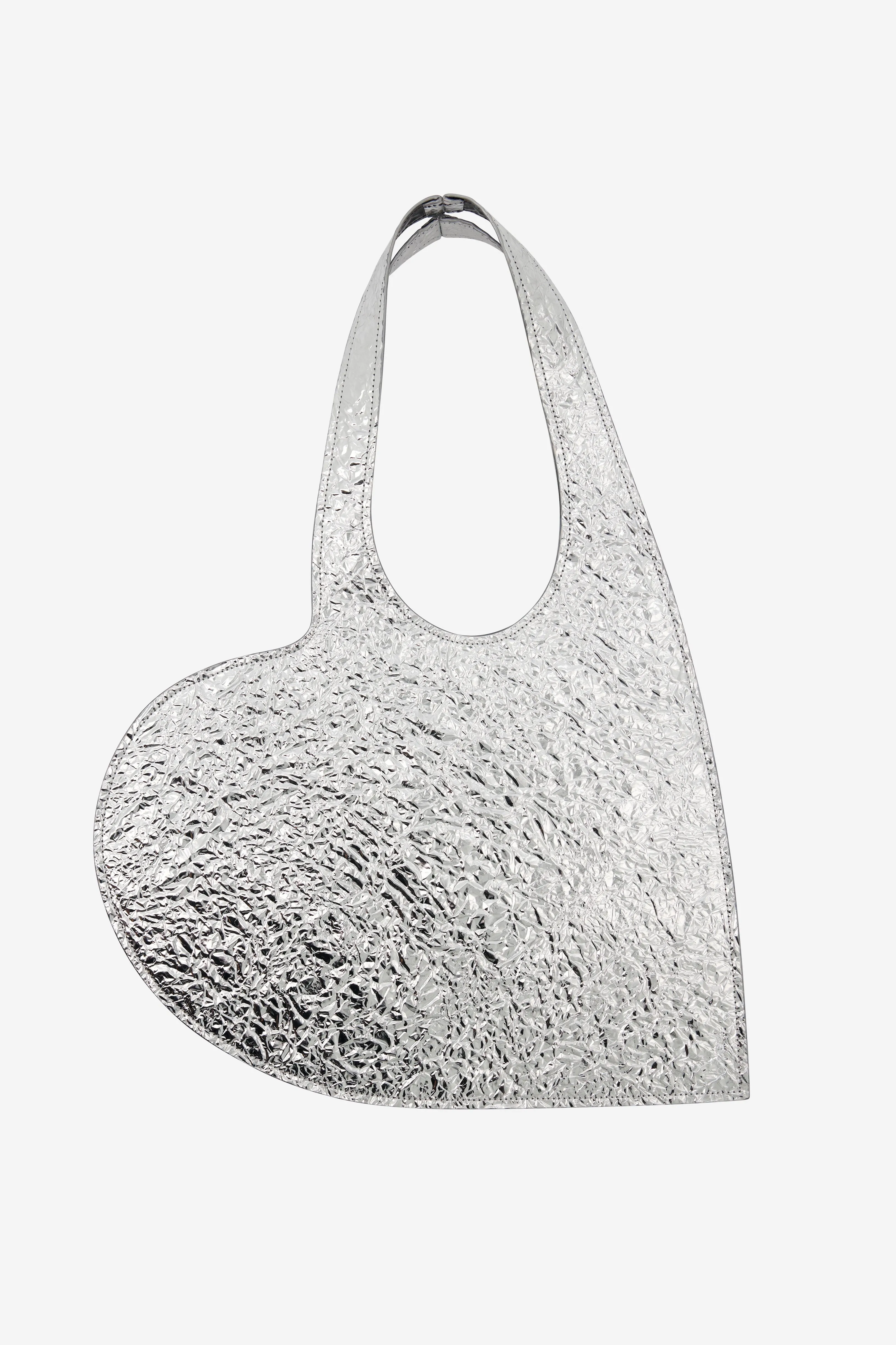 Foil Mini Heart Tote Bag sold by Coperni Paris product image thumbnail 2