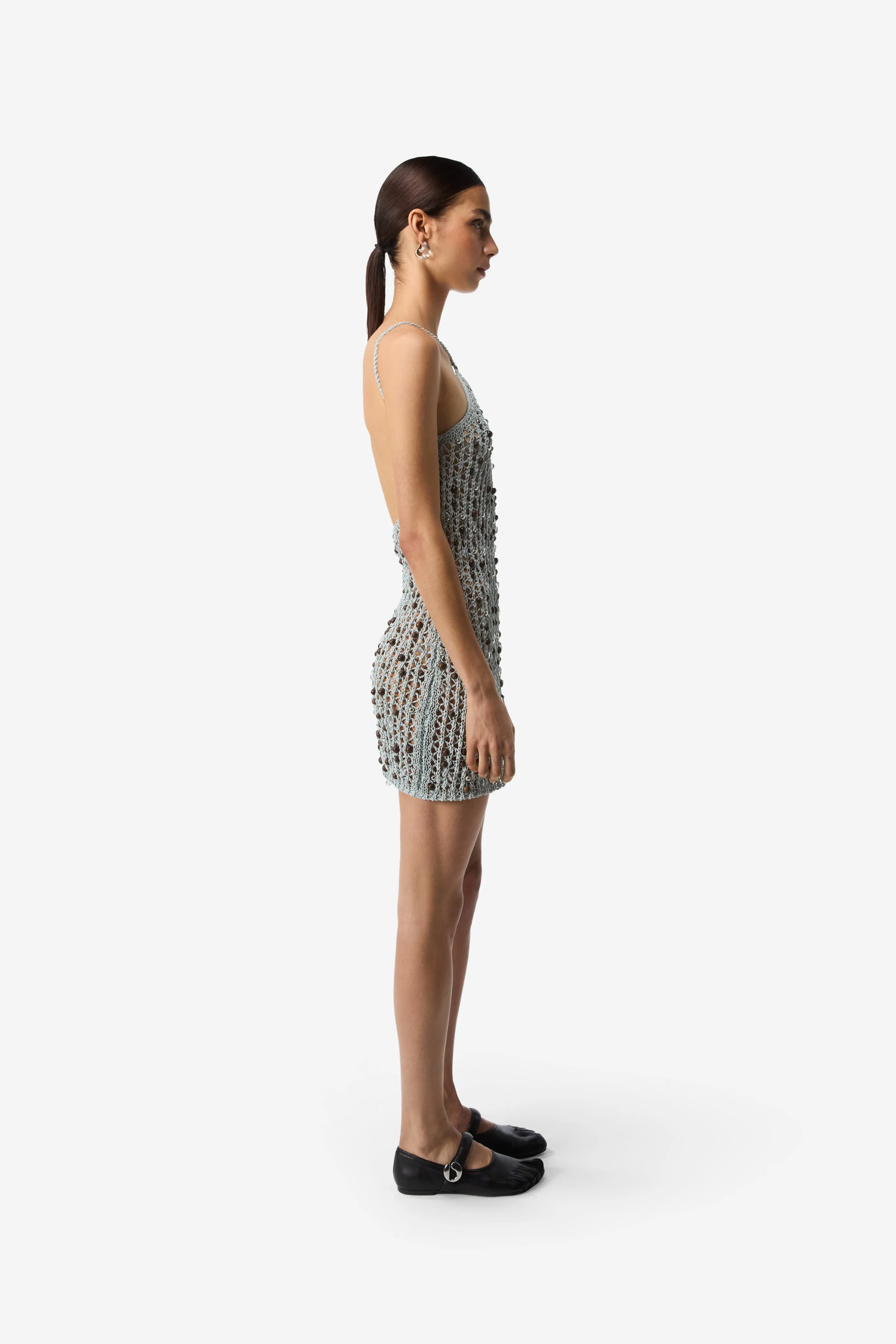Beaded Knitted Dress sold by Coperni Paris product image thumbnail 3