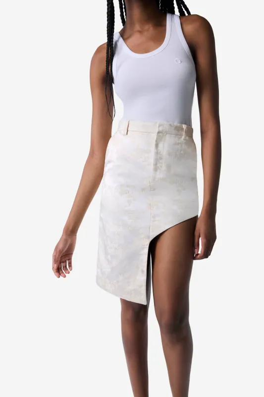 Jacquard Asymmetric Skirt sold by Coperni Paris
