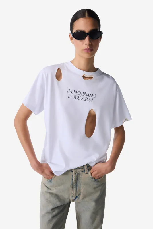 Disney X Coperni Burned By You Before Boxy T-Shirt sold by Coperni Paris