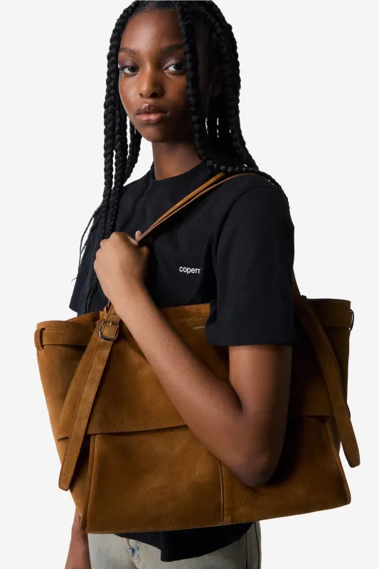 Suede Belt Cabas Bag sold by Coperni Paris