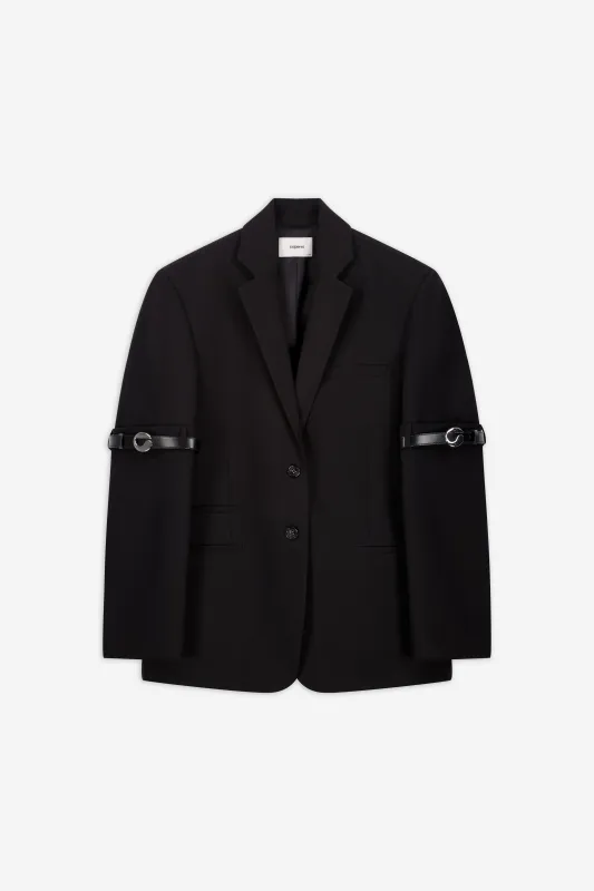 Logo Belted Blazer sold by Coperni Paris