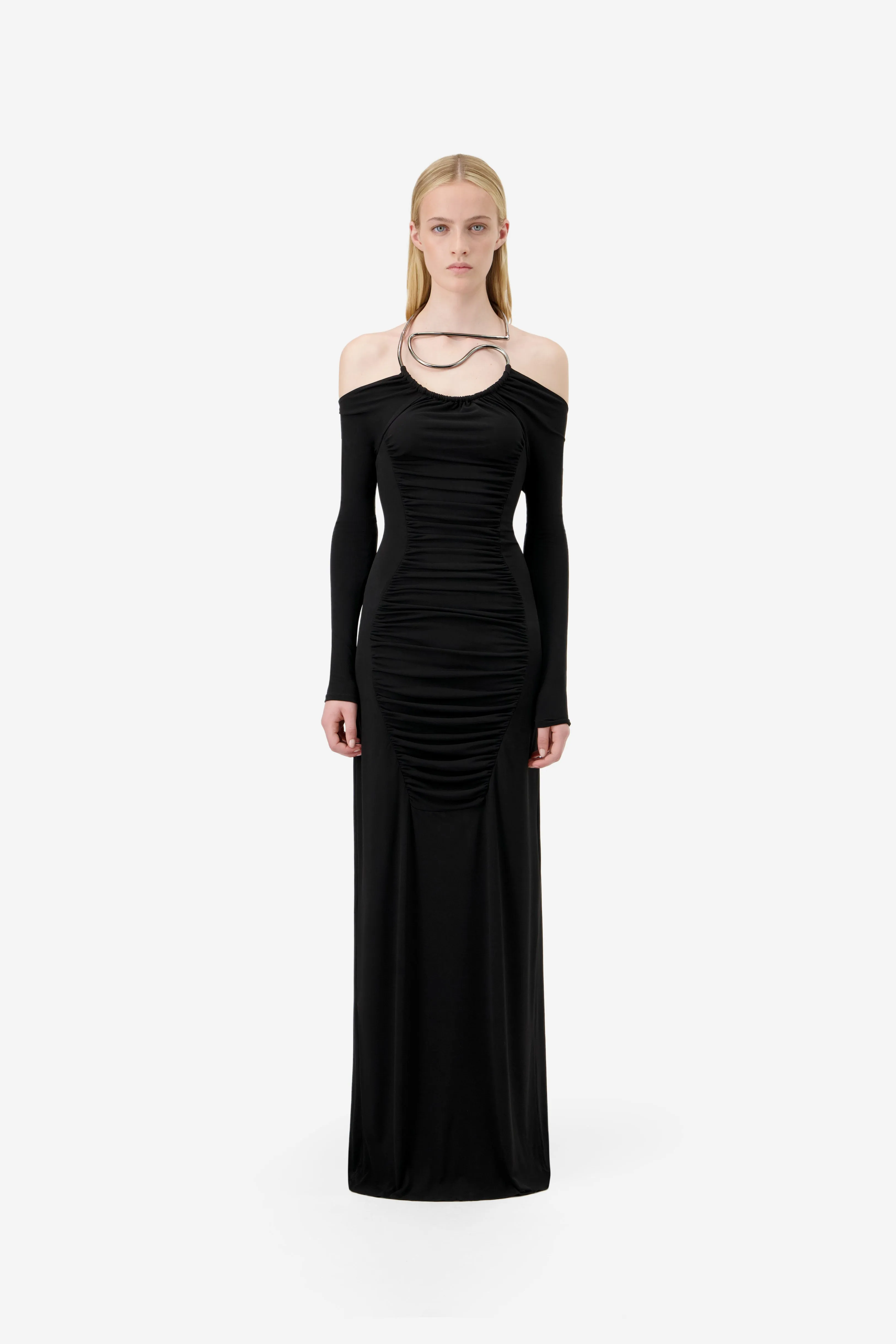 Cut-out C-logo Dress sold by Coperni Paris product image thumbnail 2