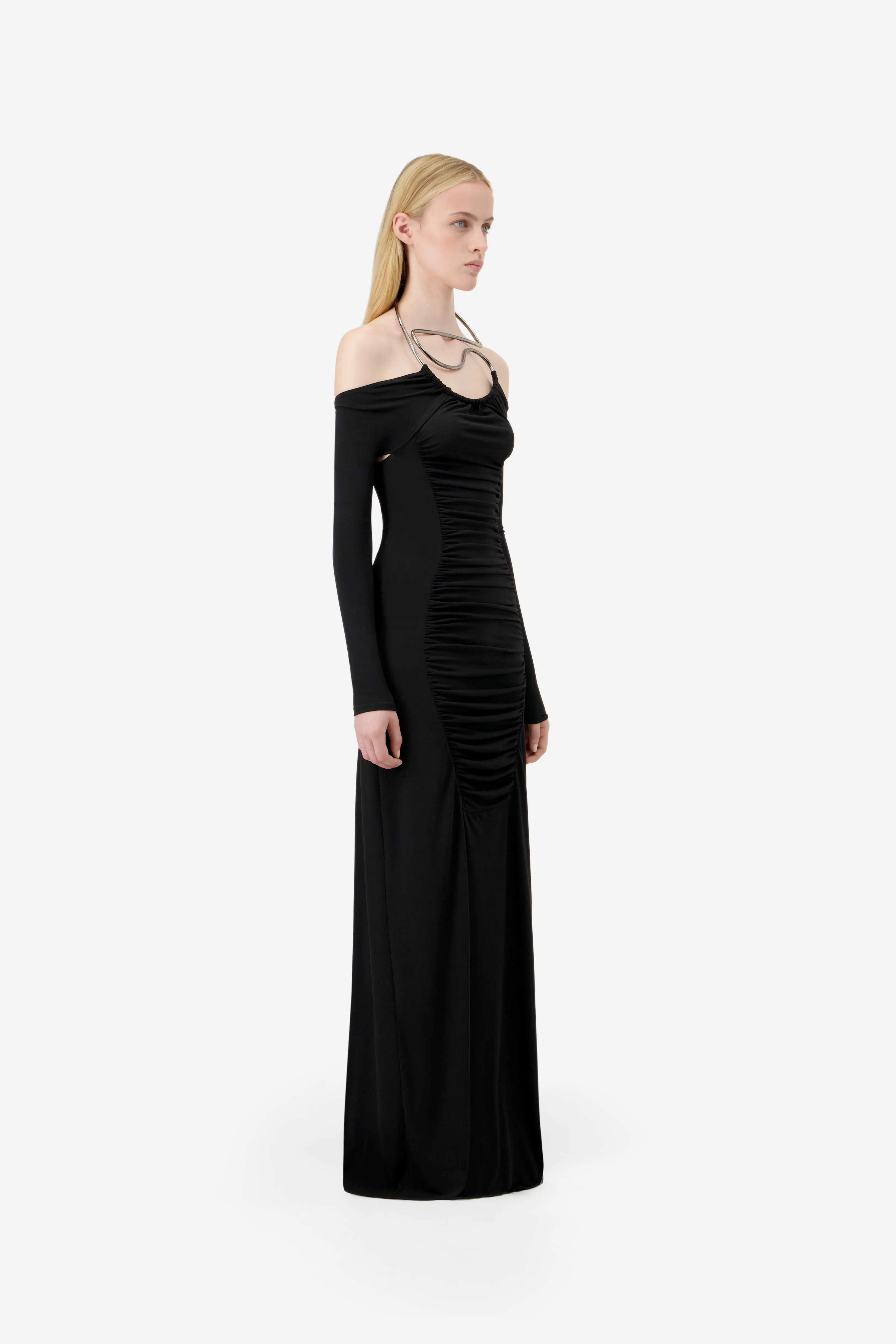 Cut-out C-logo Dress sold by Coperni Paris product image thumbnail 3