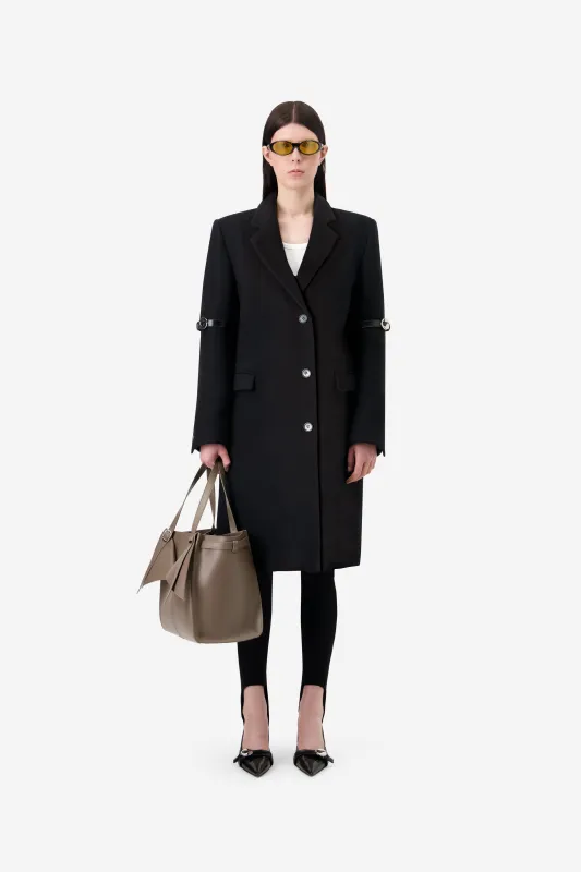 Logo Belted Coat sold by Coperni Paris