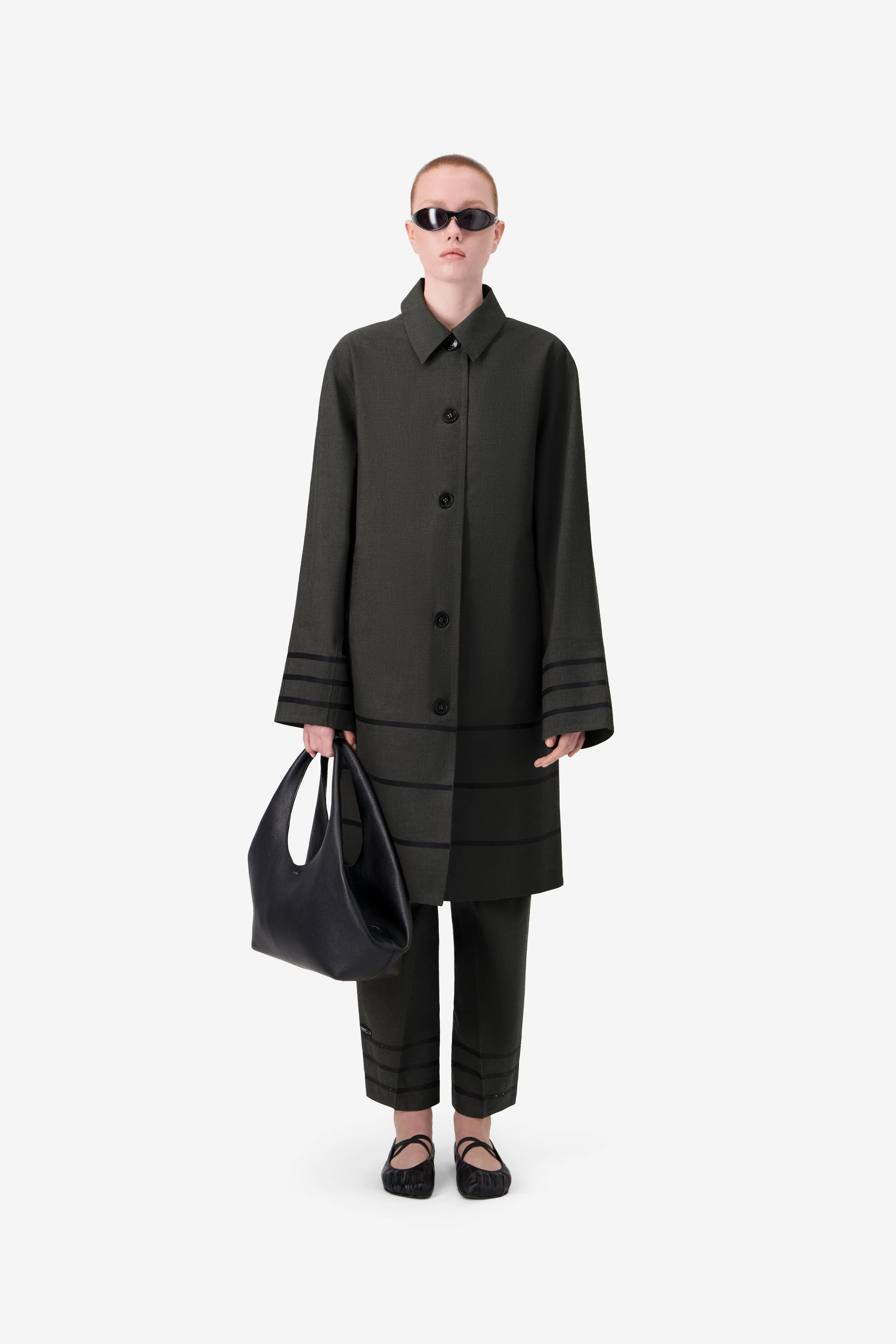 Technical Tailored Car Coat sold by Coperni Paris product image thumbnail 2