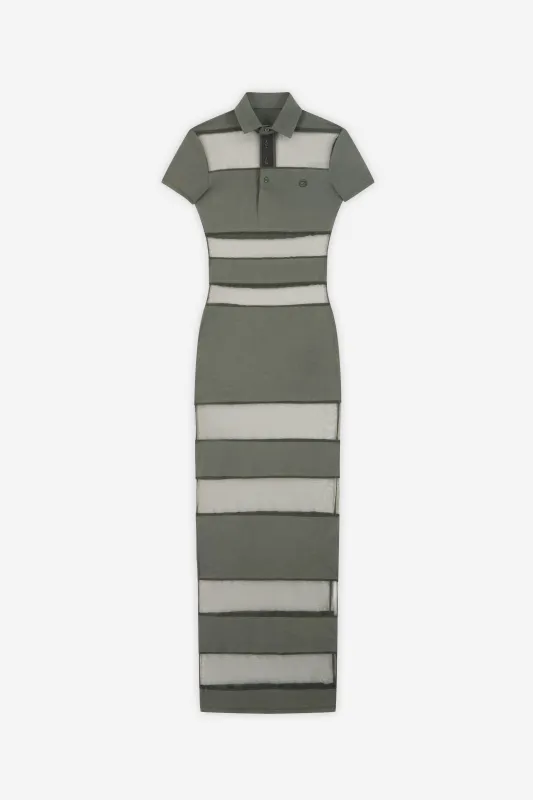 Striped Sheer Polo Dress sold by Coperni Paris