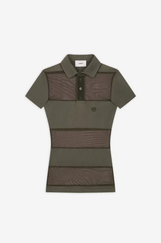Sheer Striped Polo sold by Coperni Paris