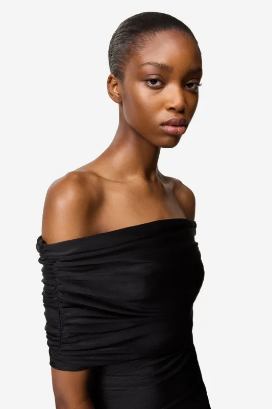 Pleated Off-Shoulder Dress sold by Coperni Paris