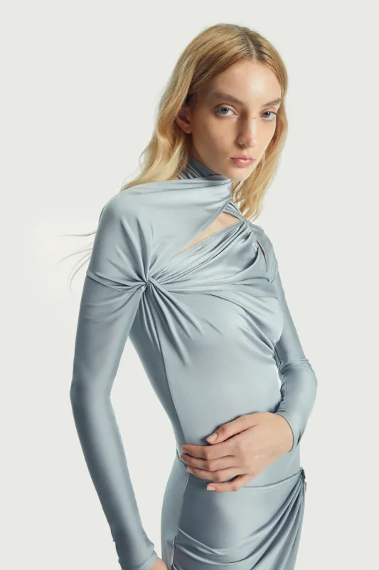 Asymmetric Twisted Dress sold by Coperni Paris