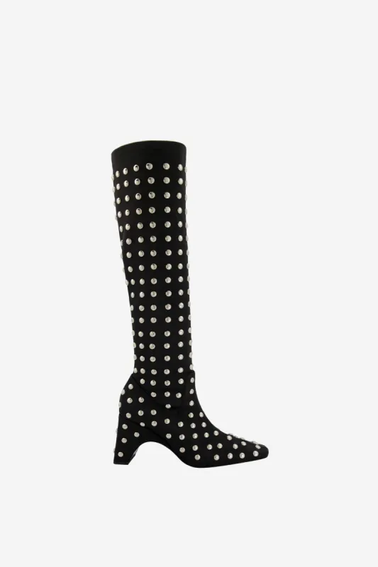 Studded Bridge Stretch Boots sold by Coperni Paris